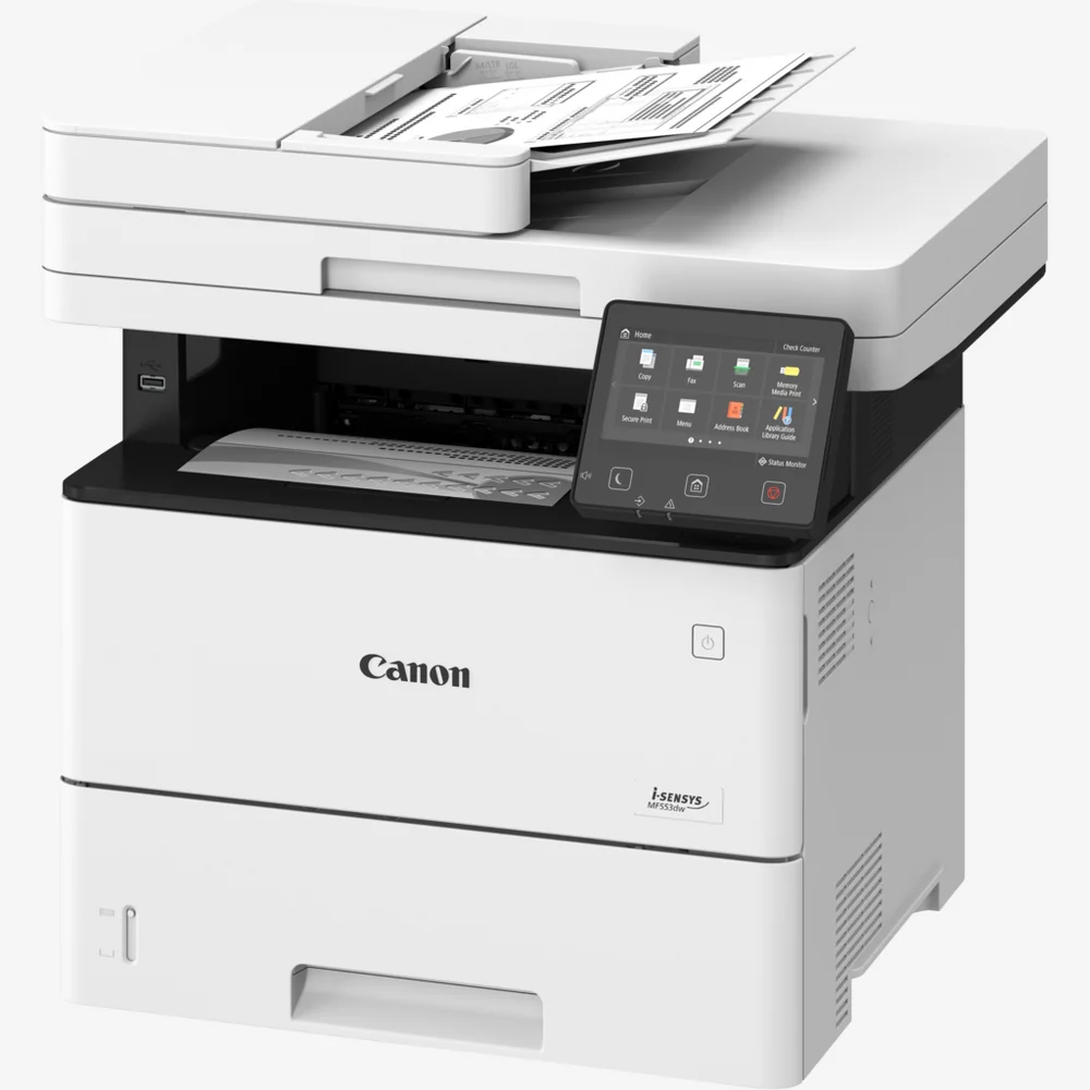 Canon i-SENSYS MF553dw Wireless All-in-1 Mono Laser Printer, photo 4
