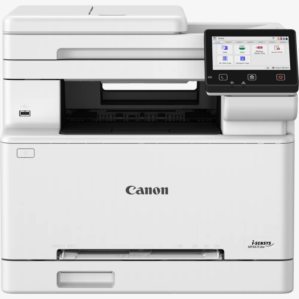 Canon i-SENSYS MF667Cdw Multi-Function Colour Laser Printer